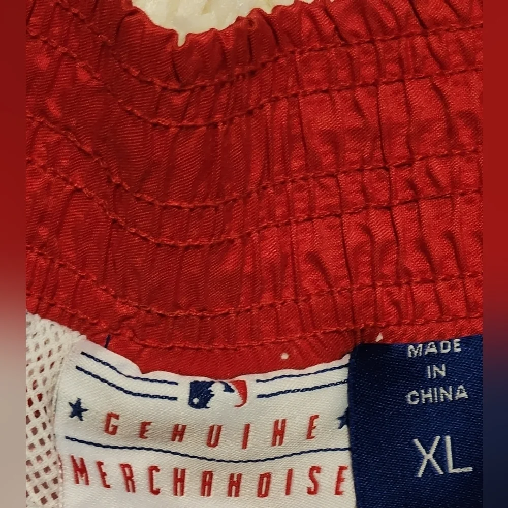Chicago Cubs MLB Genuine Merchandise Blue Lined Swim Short Trunks Sz. XL